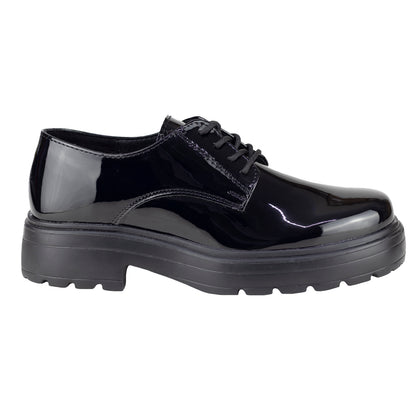 Zapato Escolar Para Niña Green Love 94110 Charol Negro