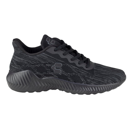 Tenis Running Para Caballero Charly 1029938 Negro Negro