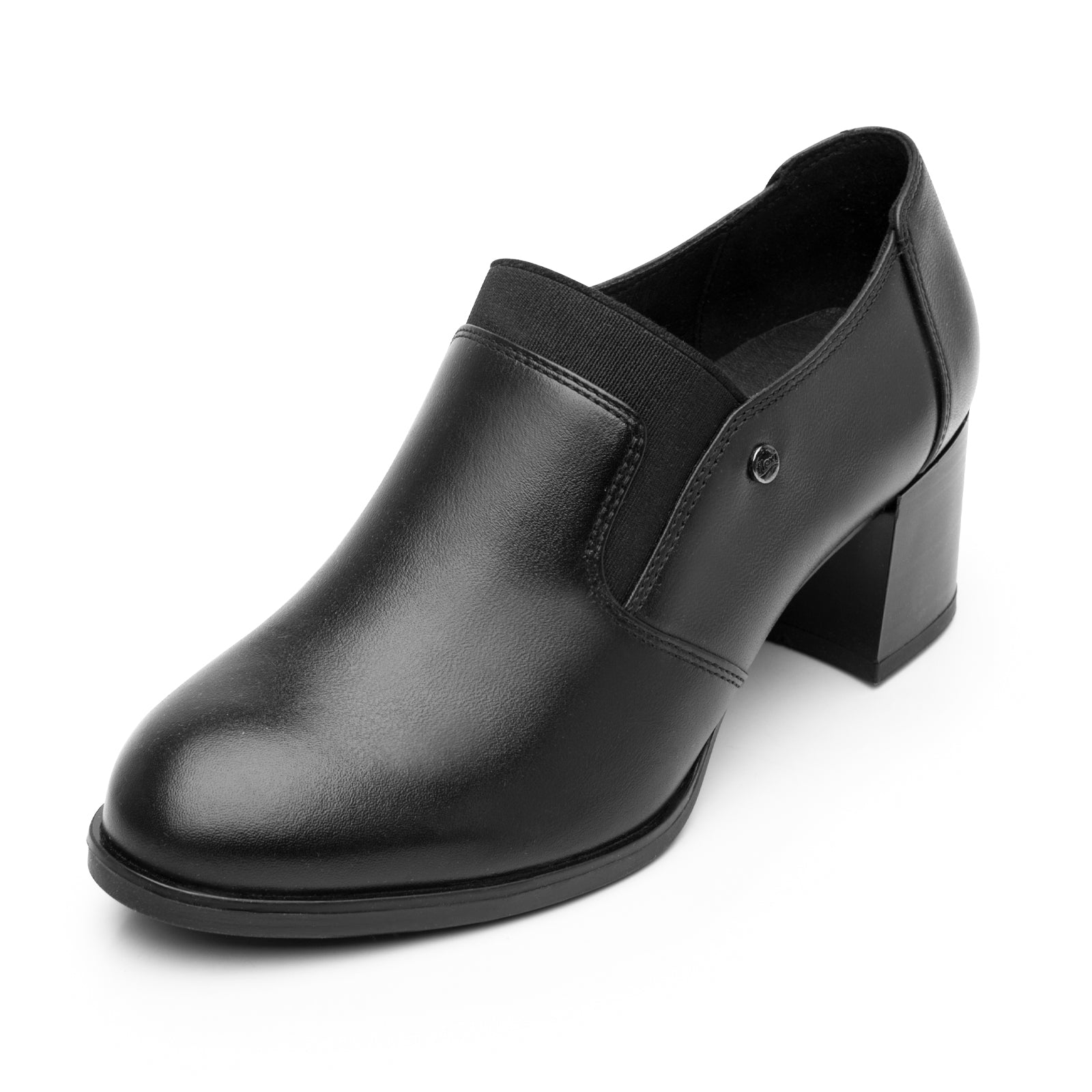 Zapato de Tacón Confort Casual Para Dama 137302 Negro