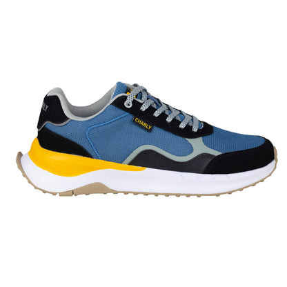 Tenis Confort Casual Charly Para Caballero 1086711 Azul Negro