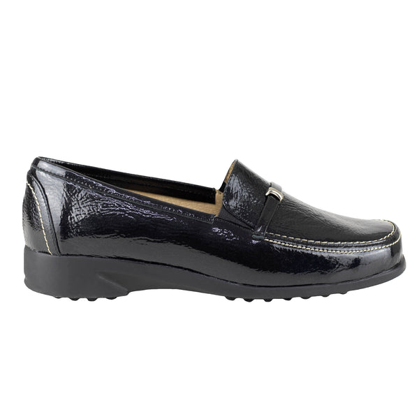 Mocasin De Charol Para Dama Ludolfo Cota 1594 Negro