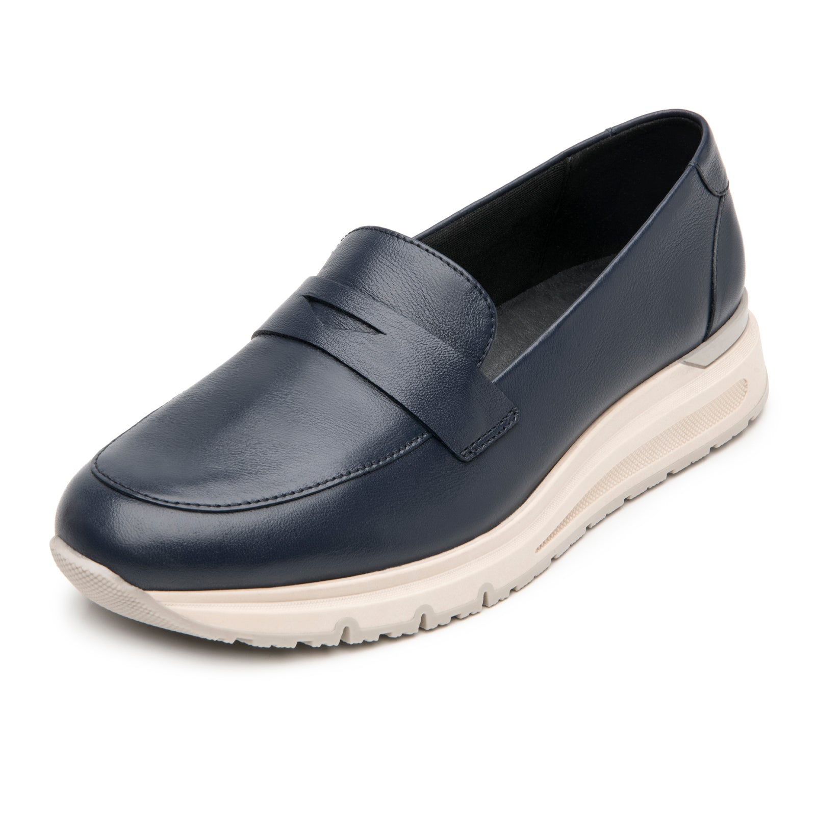 Zapato Mocasín Casual Para Dama Flexi 137002 Marino