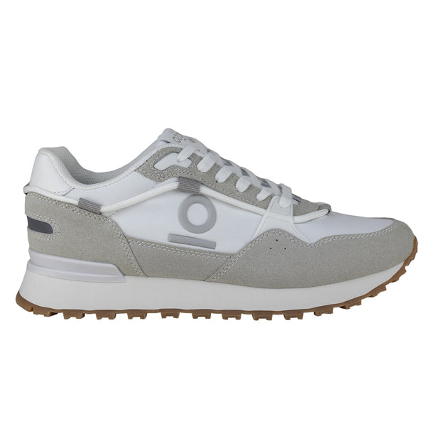 Tenis Casual Caballero Capa de Ozono 613201 Gris Blanco