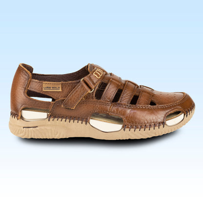 SandaliaTejidos a Mano Lobo Solo Para Dama 1771 Cedro