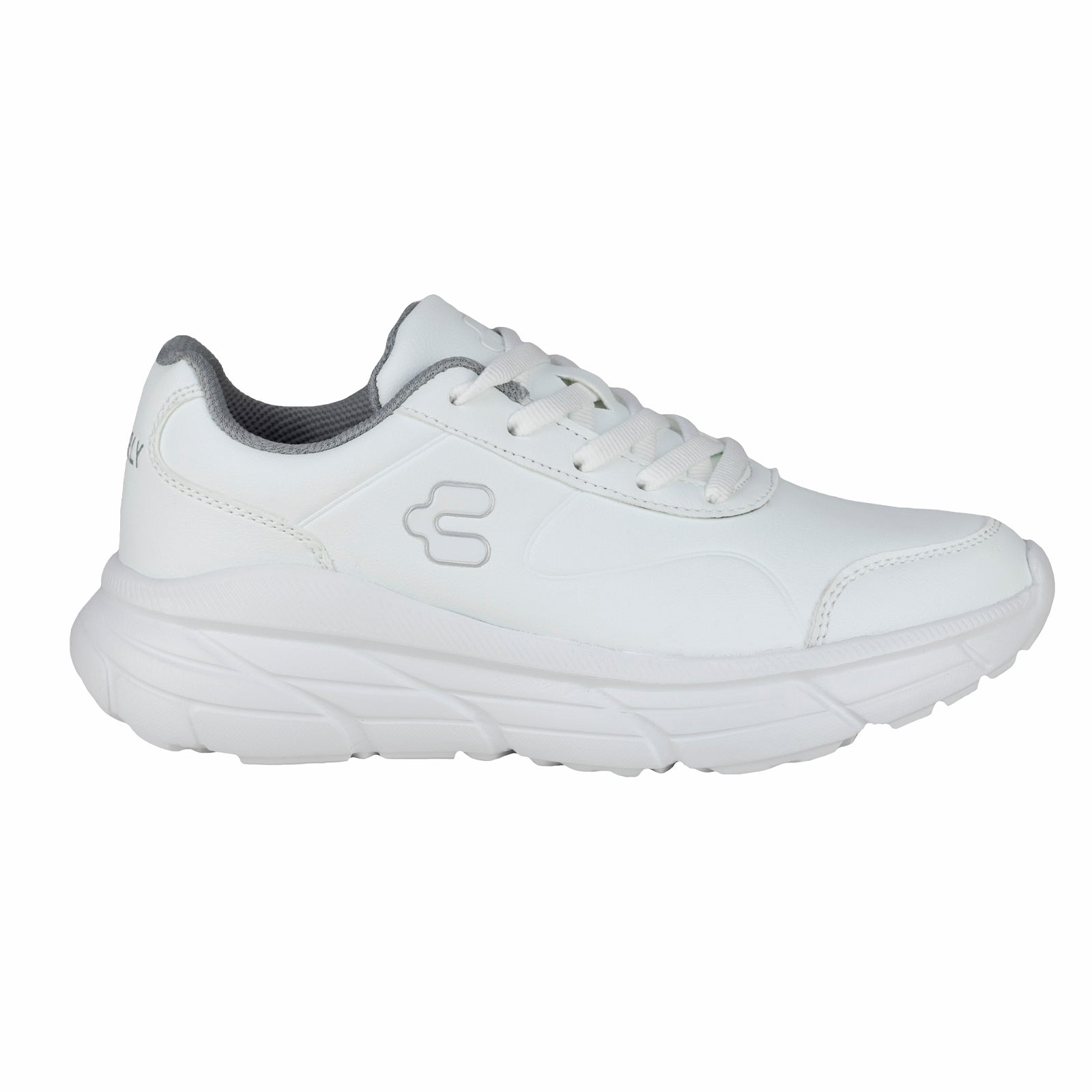 Tenis Confort Running Para Dama Caballero Charly 1087485 Blanco