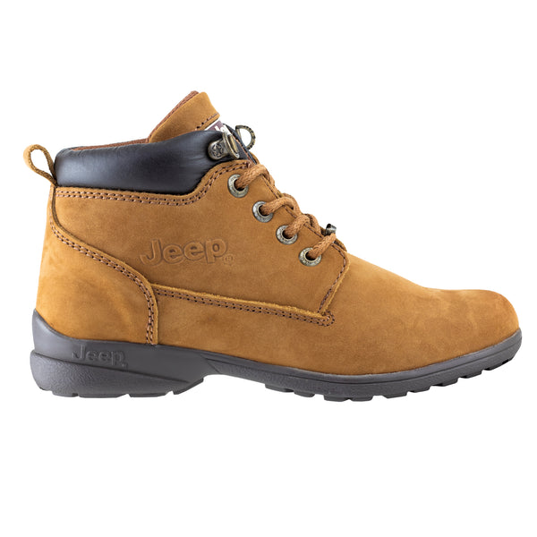 Bota Camping Para Dama Jeep 5551 Bronce