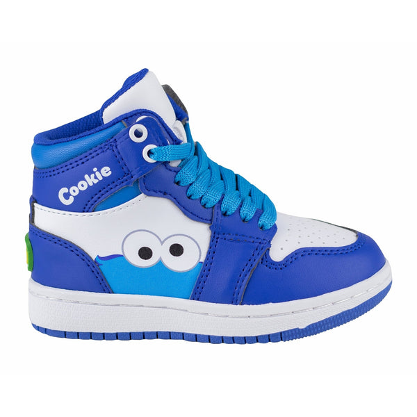 Tenis Bota Niño Plaza Sésamo 41503-1A Azul Comegalletas 15-21