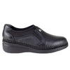 Zapato de Tacón Dama Lobo Solo Jessi 4716 Algodón Negro