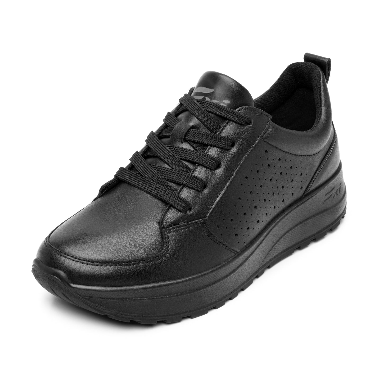 Tenis Casual Cómodos Para Dama Flexi 117212 Negro