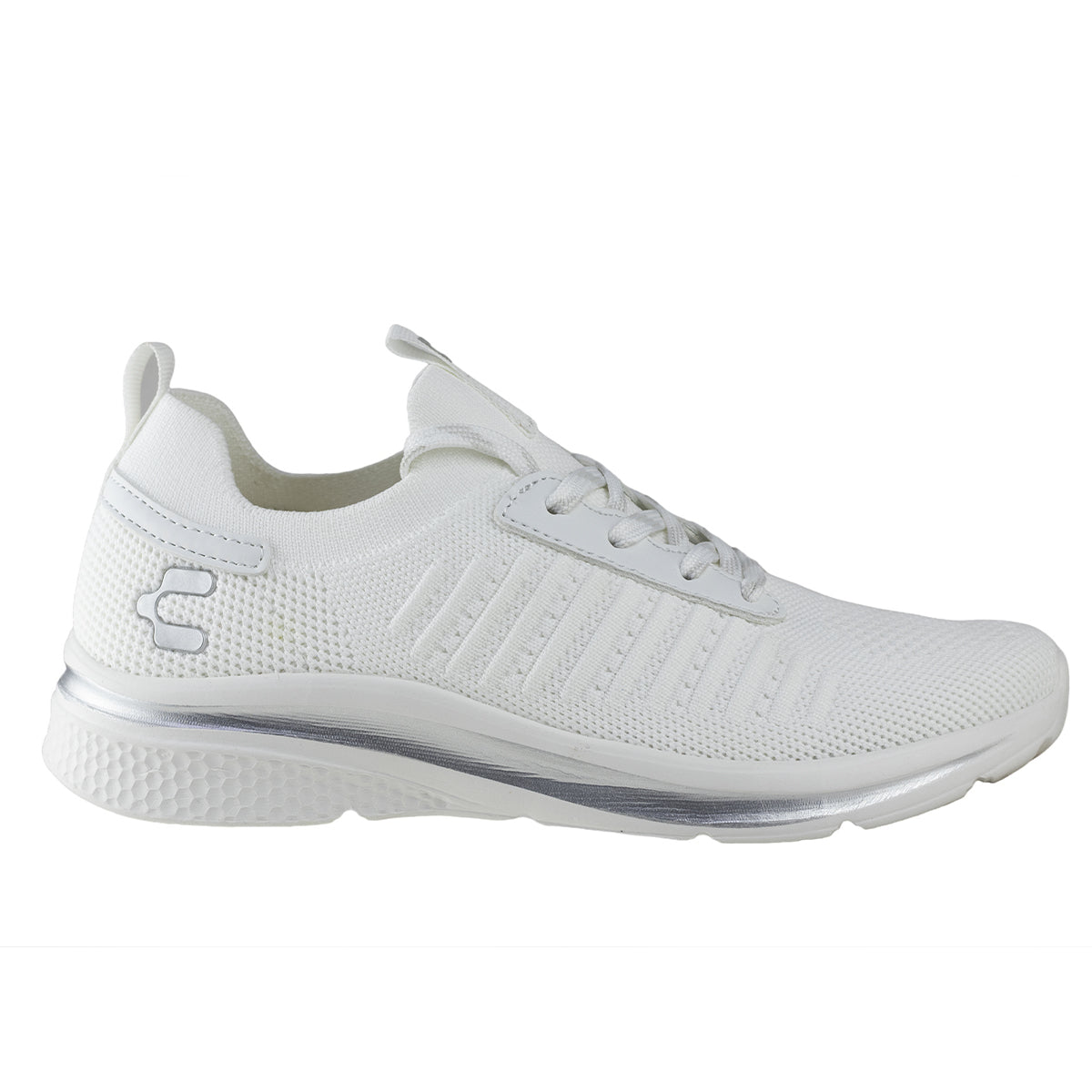 Tenis Running Para Dama Charly 1049841 Gris Blanco
