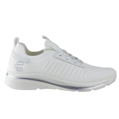 Tenis Running Para Dama Charly 1049841 Gris Blanco