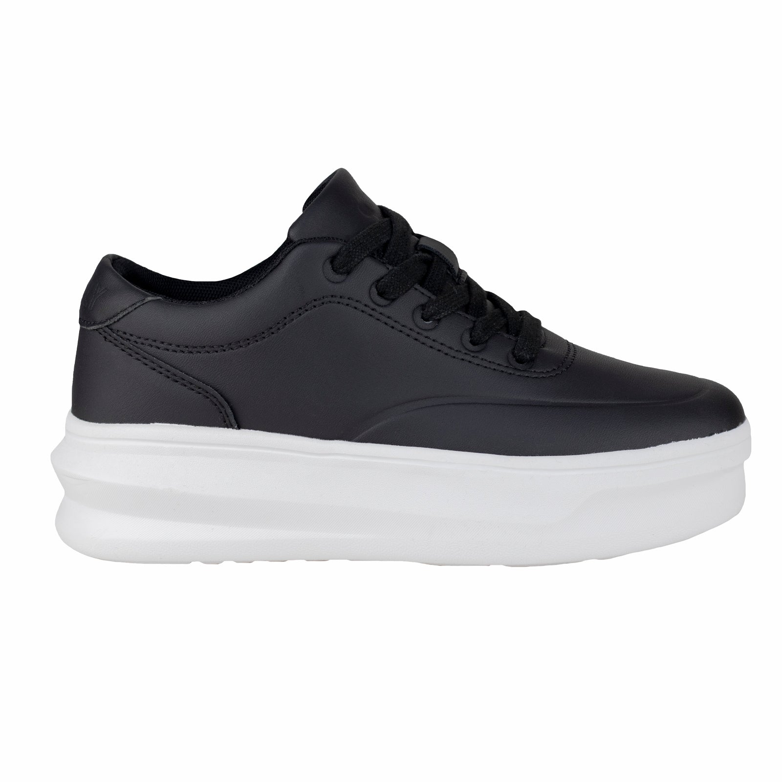 Tenis Suela Chunky Confort Para Dama Charly 1059971 Negro