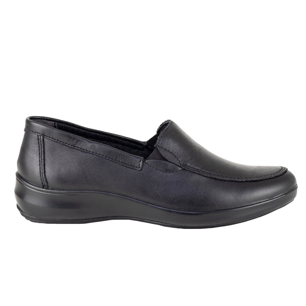 Mocasín Casual Dama Verde Tabaco Miss 8022 Negro