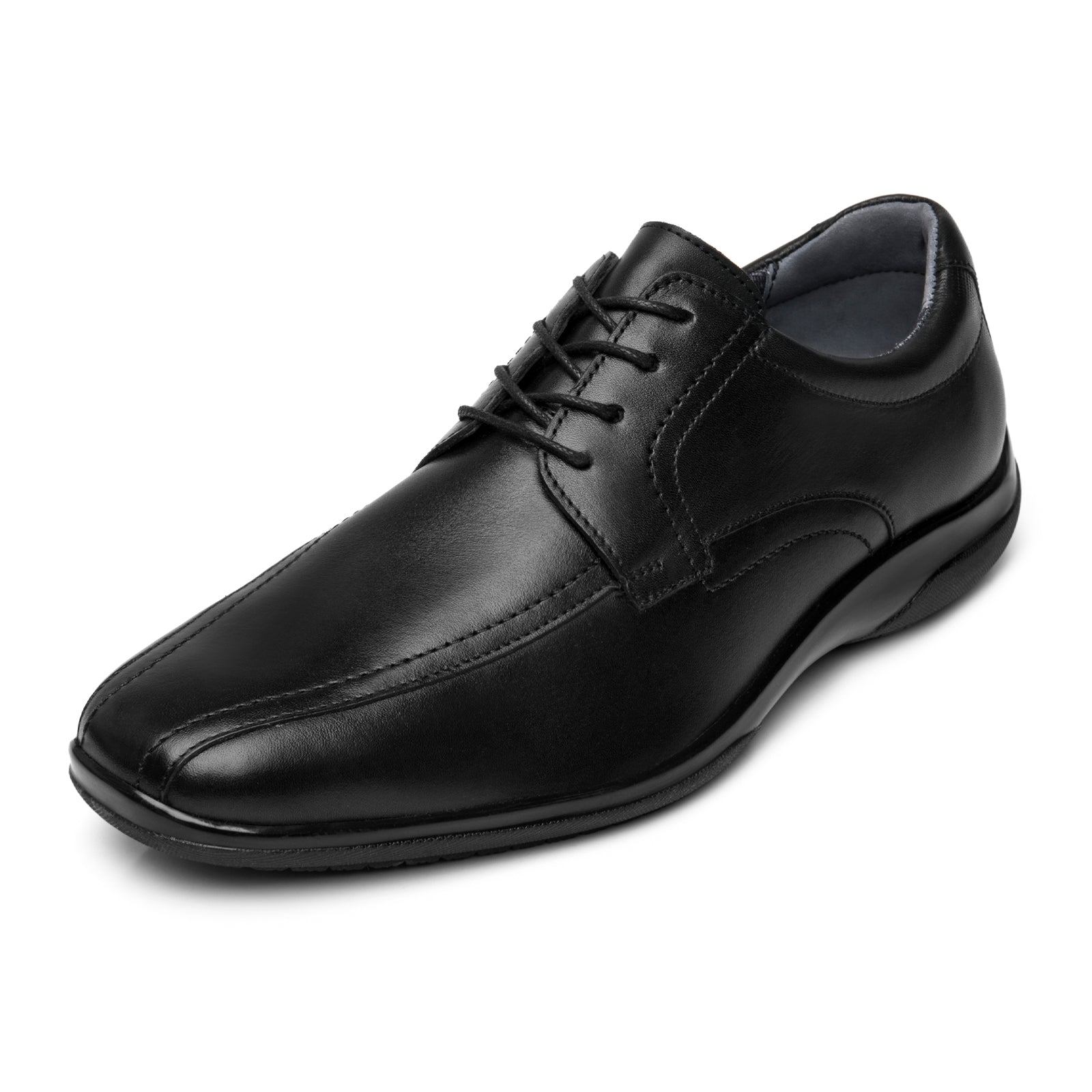 Zapato Derby Vestir Para Caballero Flexi 421601 Negro