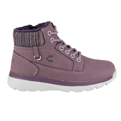 Bota Afelpada Casual Para Niña Charly 1079306 Lila