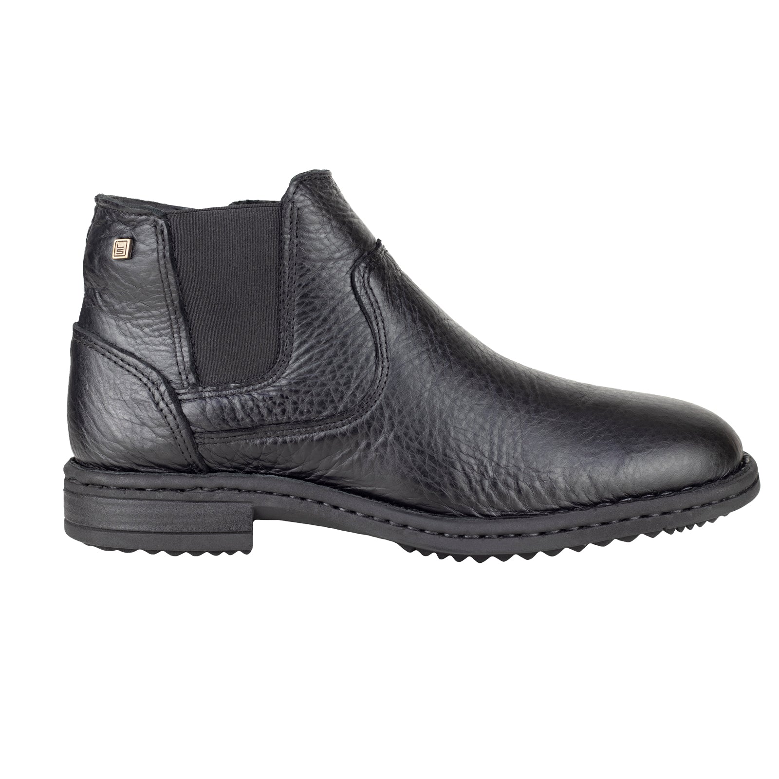 Botín Casual Confort Para Caballero Lobo Solo 7952 Negro