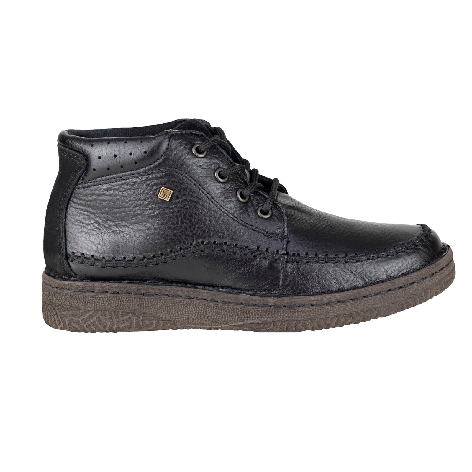 Bota Casual Semivestir Para Caballero Lobo solo 7242 Negro