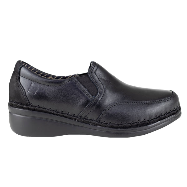 Zapato De Tacón Dama Lobo Solo Jessi 4706 Algodón Negro