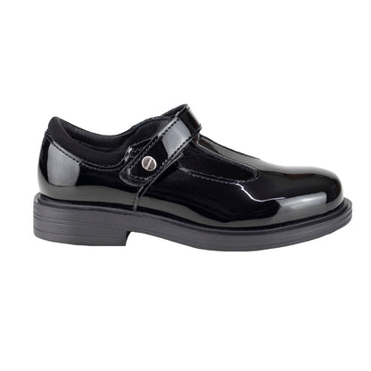 Zapato Escolar Para Niña Chabelo C272-A Charol Negro 15-17.5