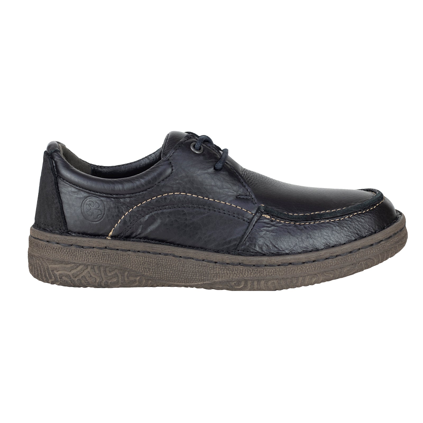 Zapato Confort Semivestir Para Caballero Lobo Solo 7244 Negro