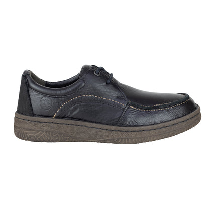 Zapato Confort Semivestir Para Caballero Lobo Solo 7244 Negro