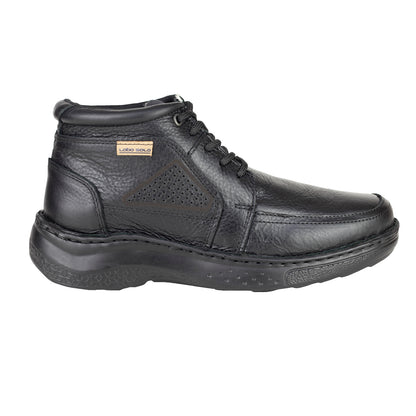 Bota Semivestir Casual Para Caballero Lobo Solo 9028 Negro