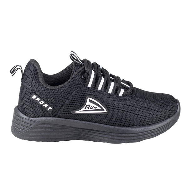 Tenis Deportivo Para Niña Run Premium 380 Negro Negro