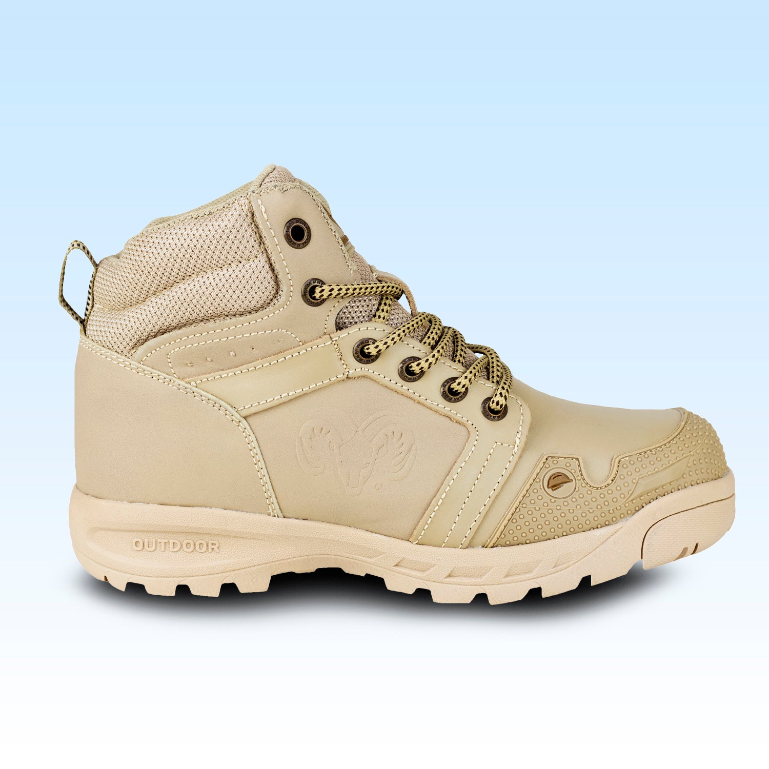 Bota de Seguridad Casco Poliamida para Caballero New Ram 9253 Avena