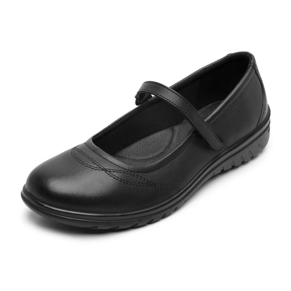 Zapato Escolar Para Niña Flexi 35323 Negro