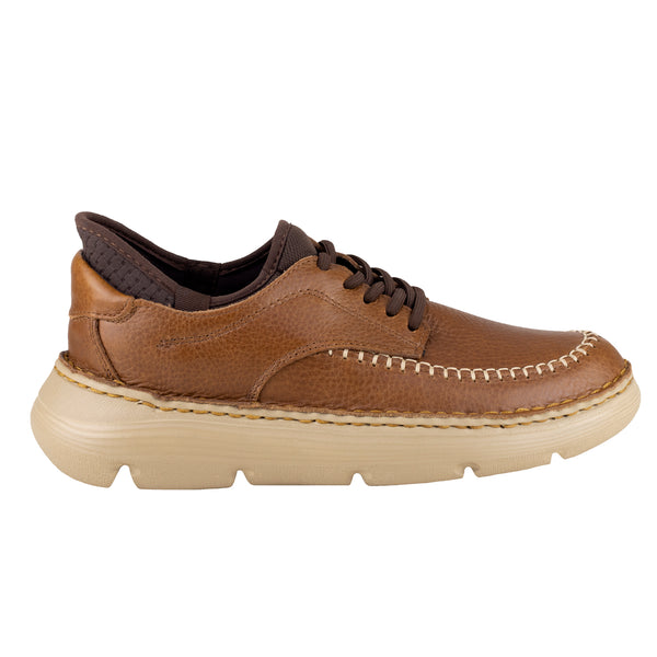 Zapato Casual Caballero Lobo Solo Alan 8061 Tumbled Camel