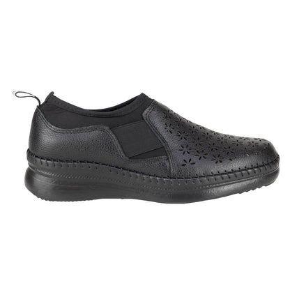 Zapato Mocasín Casual Confort Para Dama Lobo Solo 4991 Negro