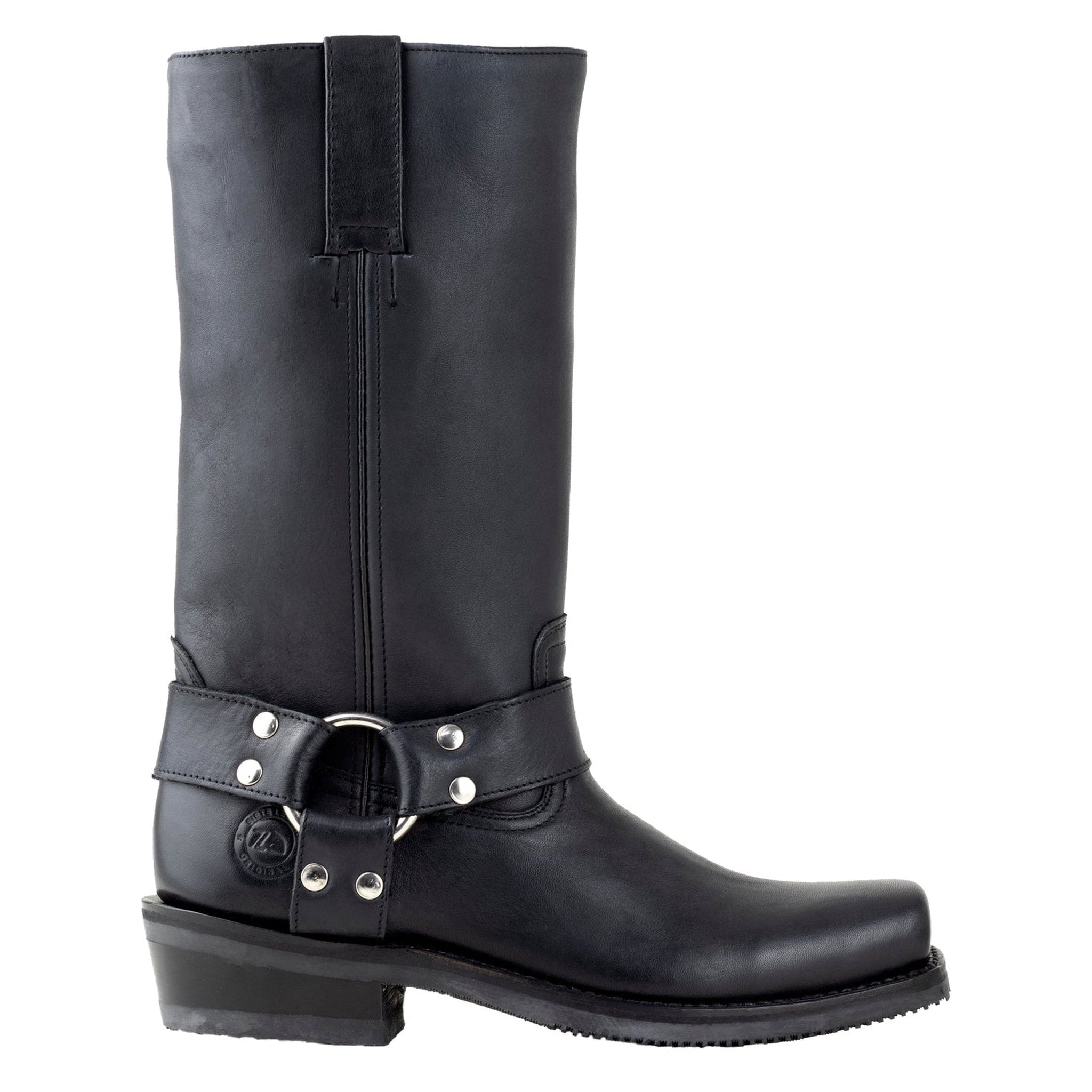 Bota Vaquera Hombre Siete Leguas Biker 1801-AE Negro