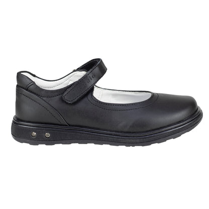 Zapato Escolar Para Niña Chabelo C585-A Negro 18-21