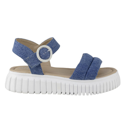 Sandalia Casual Dama Capa de Ozono 634601 Cielo