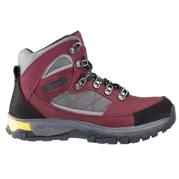 Bota Camping Caballero Jeep Cherokee 4506 Nobuck Tinto