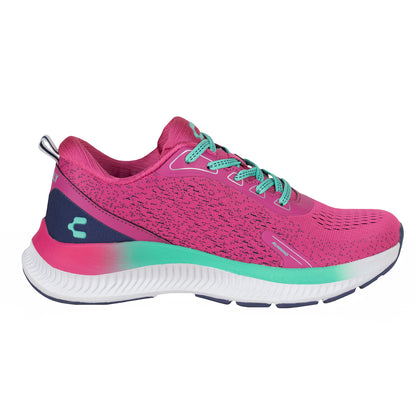 Tenis Running Para Dama Charly 1059556 Fiusha Aqua