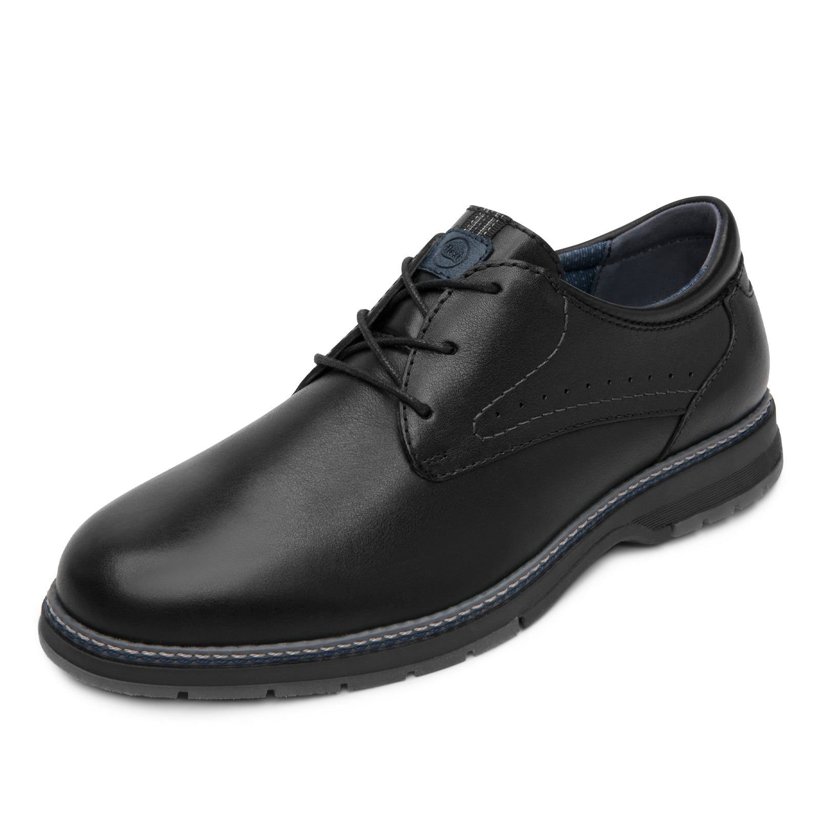 Zapato Derby Para Caballero Flexi Jasper 420001 Negro