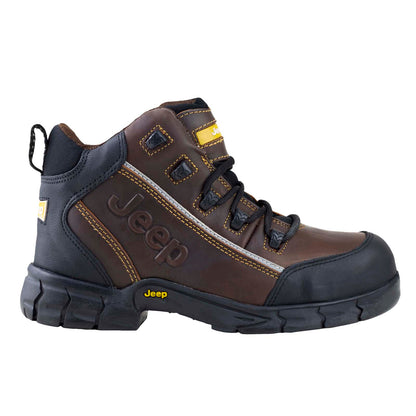 Bota Industrial Dieléctrica Tipo II + III PP+D Caballero Jeep Gladiator 5101 Café