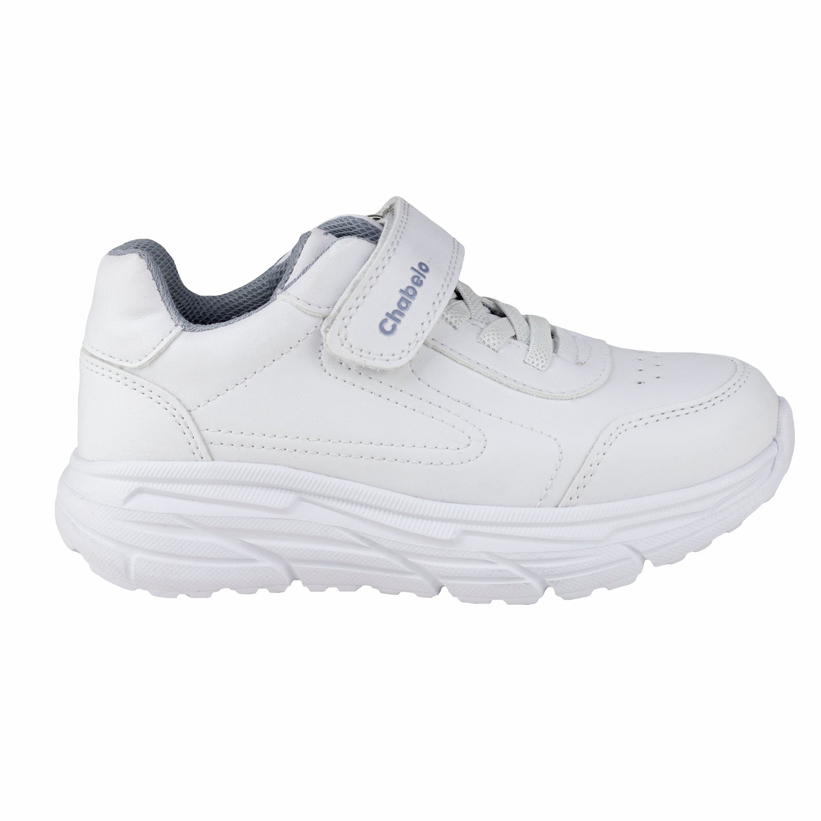 Tenis Escolar Deportivo Para Niño Chabelo C1003 Blanco 18-21.5