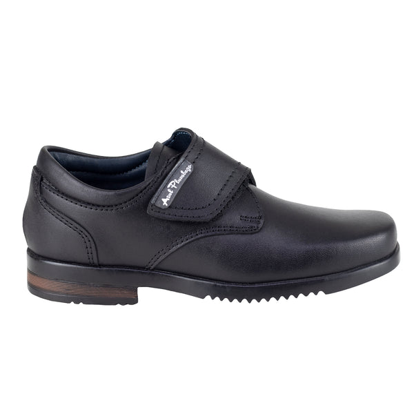 Zapato Escolar Niño Azul Plumbago 00802 Negro 22-26