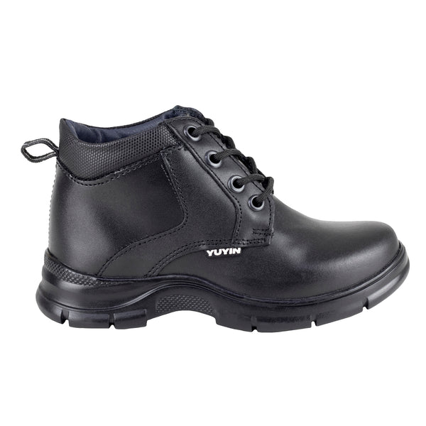 Botin Escolar Para Niño Yuyin 23271 Negro 22-26