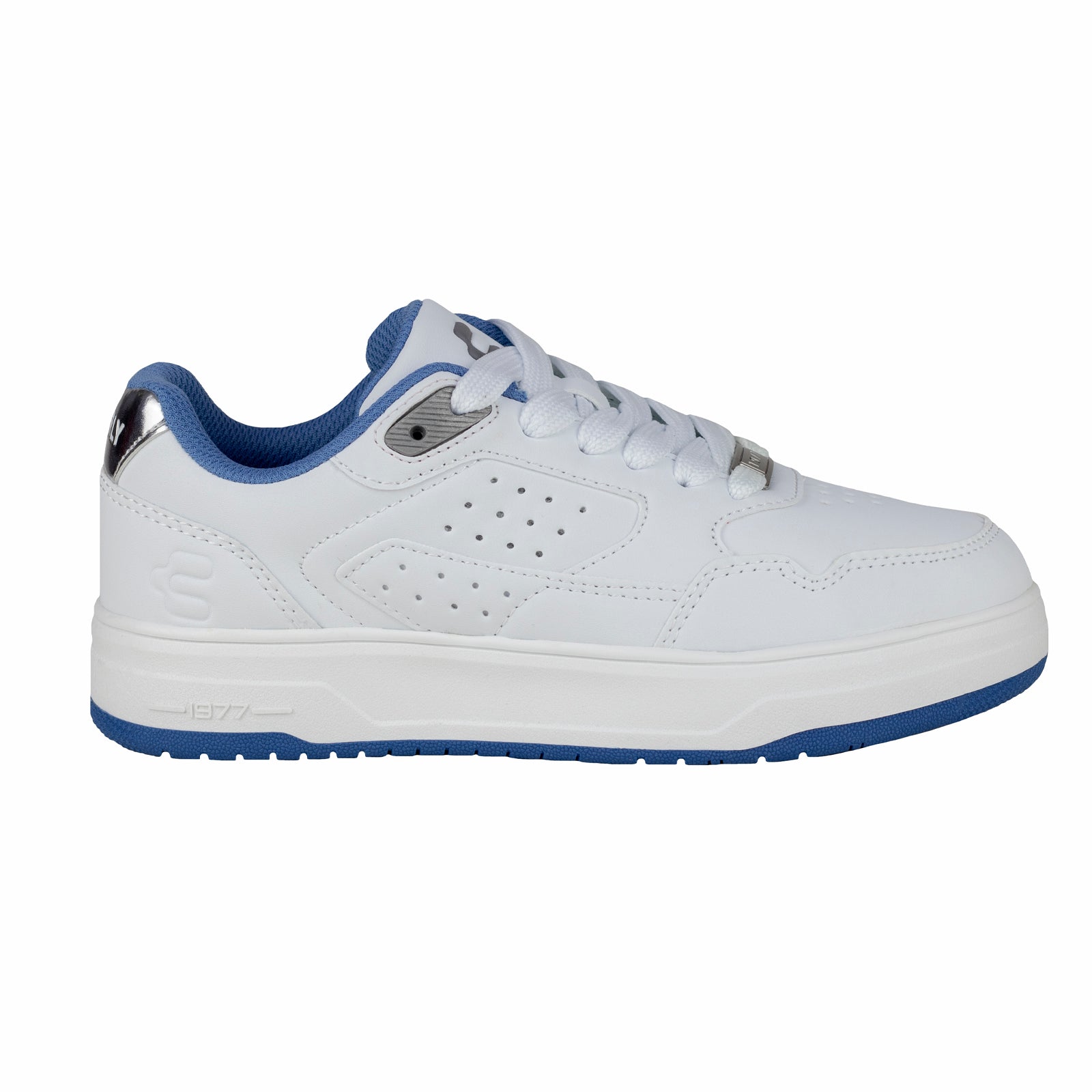Tenis Casual Confort Para Mujer Charly 1043161 Blanco