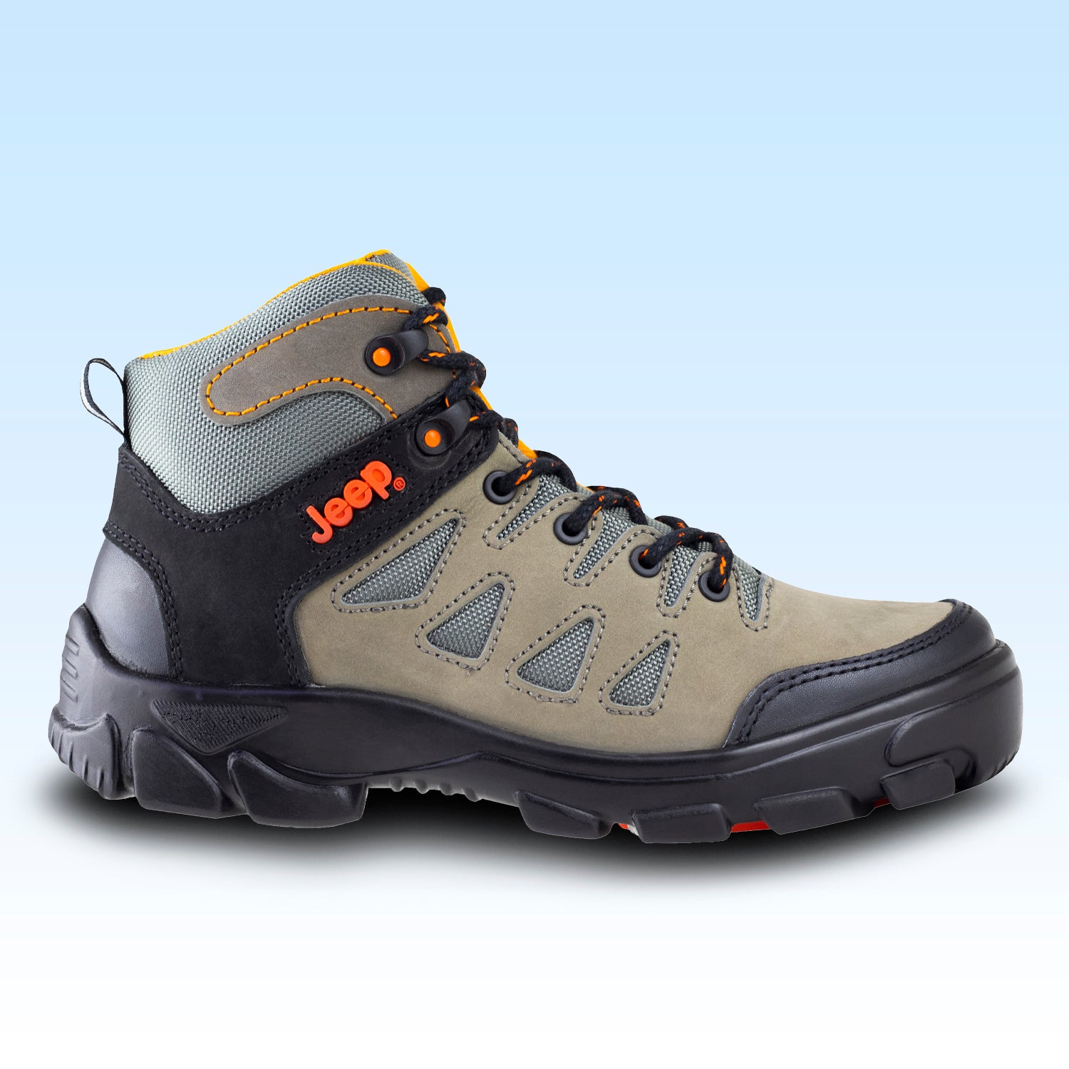 Bota Industrial Dieléctrica Tipo II + III (PP+D) Caballero Jeep 800 Gris