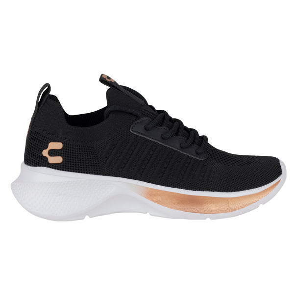 Tenis Running Para Dama Charly 1059341 Negro