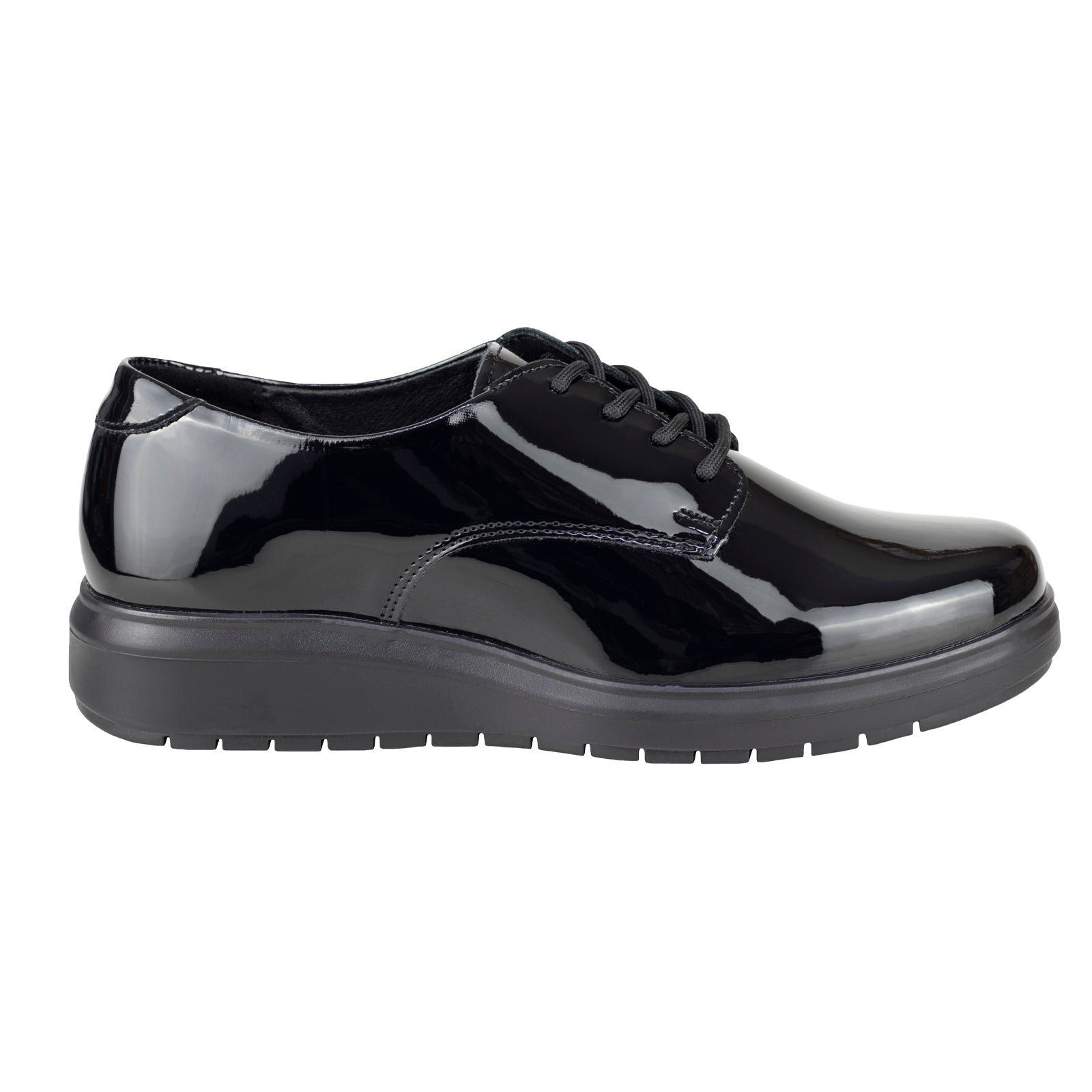 Zapato Escolar Para Niña Green Love 94080 Charol Negro