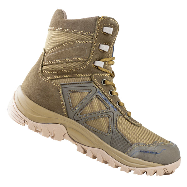 Bota Táctica Industrial Tipo I Ocupacional Caballero Swissbrand Uzwil 990 Hueso