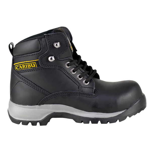 Bota Industrial Tipo II PP Dama Caribu Lady Work 798 Negro