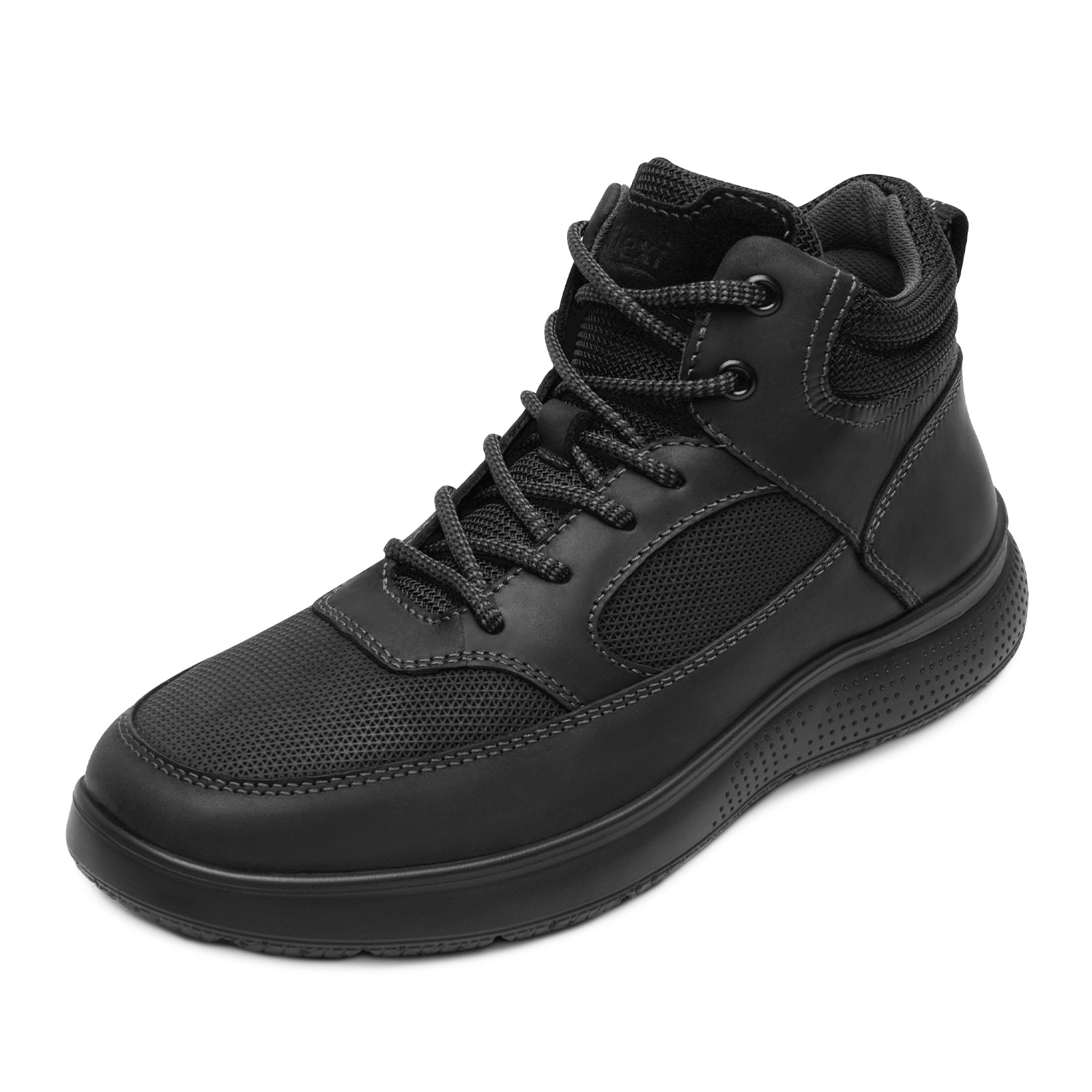 Botin Outdoor Para Caballero Flexi Heiko 417605 Negro