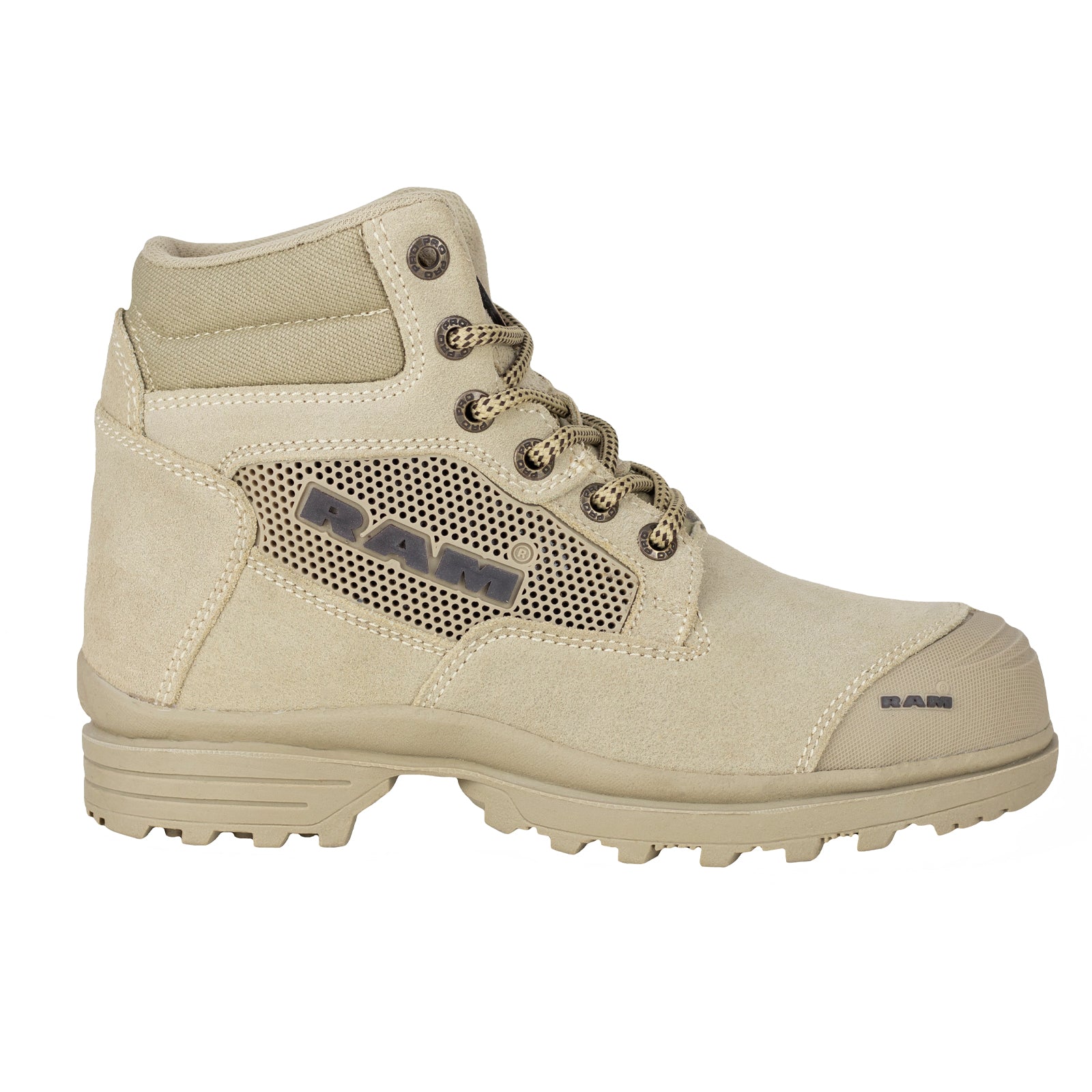 Bota Industrial Tipo II (PP) Para Caballero RAM 9403 Beige