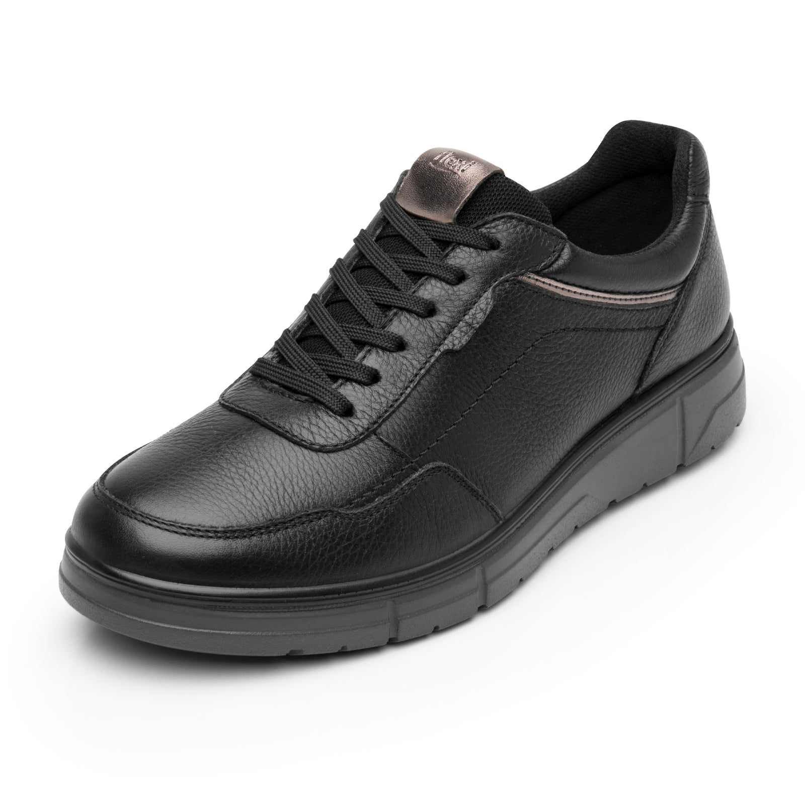 Tenis Confort Casual Para Dama Flexi 137902 Negro